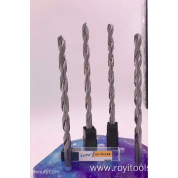 Extra long drill for aluminum